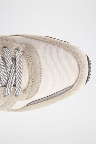 Leren Sneakers Classic Leather Wet Nylon - Beige