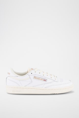 Leren Sneakers Club C 85 - Wit en Ecru