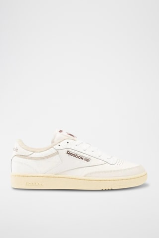 Leren Sneakers Club C 85 - Wit