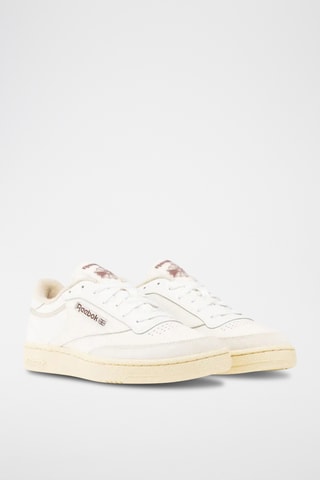 Leren Sneakers Club C 85 - Wit