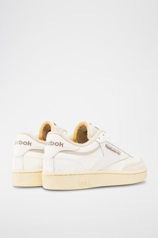 Leren Sneakers Club C 85 - Wit