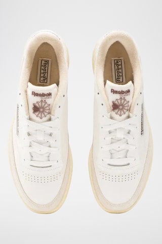 Leren Sneakers Club C 85 - Wit