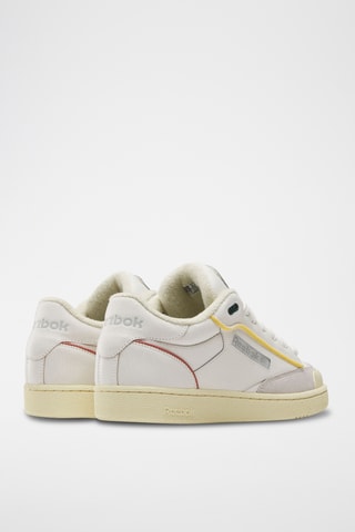 Leren Sneakers Club C Bul C - Wit