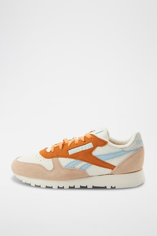 Leren Sneakers Classic Leather - Zwart