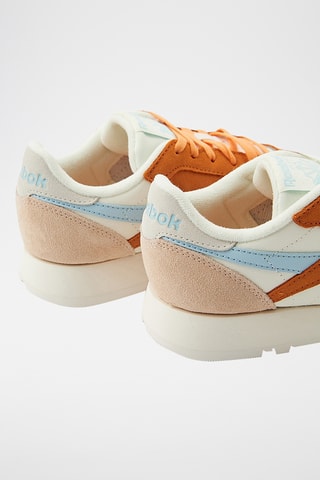 Leren Sneakers Classic Leather - Zwart