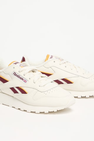 Leren Sneakers Classic Leather - Beige