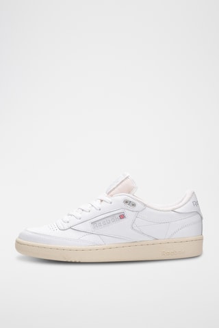 Leren Sneakers Club C 85 Vintage - Wit