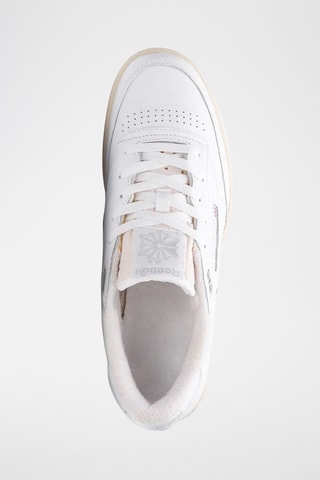Leren Sneakers Club C 85 Vintage - Wit