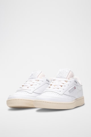 Leren Sneakers Club C 85 Vintage - Wit