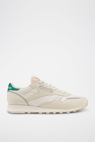 Leren Sneakers Classic Wet Nylon - Wit