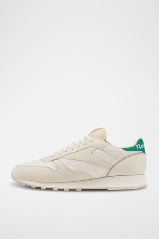 Leren Sneakers Classic Wet Nylon - Wit