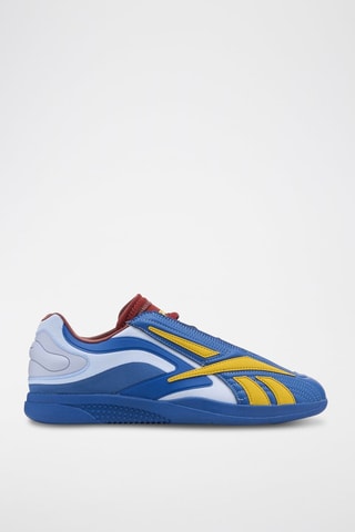 Leren Sneakers Hammer Pro LTD - Wit en Kobaltblauw