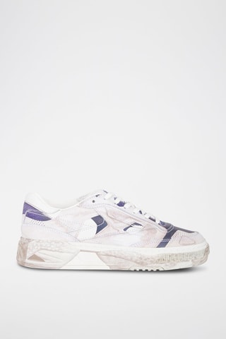 Leren Sneakers Club C Ltd Vintage R - Wit