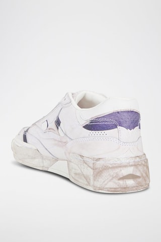 Leren Sneakers Club C Ltd Vintage R - Wit