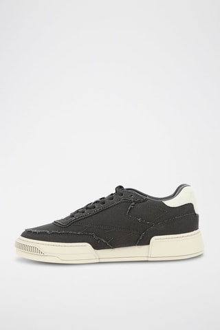 Nubuck Sneakers Club C LTD - Zwart en Wit