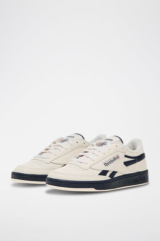Leren Sneakers Club C Revenge Vinta - Wit