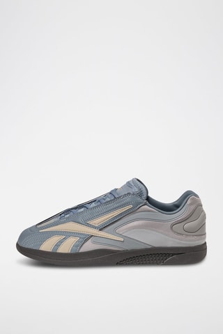 Leren Sneakers Hammer Pro LTD - Wit en Lichtblauw