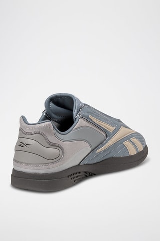 Leren Sneakers Hammer Pro LTD - Wit en Lichtblauw