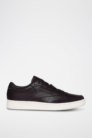 Leren Skateboardschoenen Club C - Donkerbruin