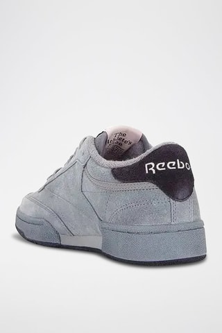Nubuck Skateboardschoenen Club C - Lichtgrijs