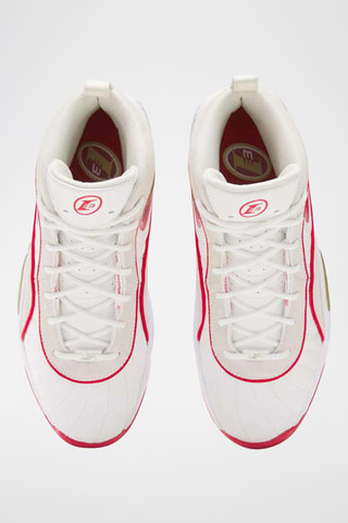 Leren Basketbalschoenen Allen Iverson - Wit