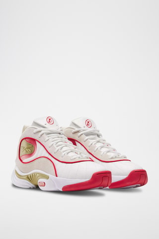 Leren Basketbalschoenen Allen Iverson - Wit