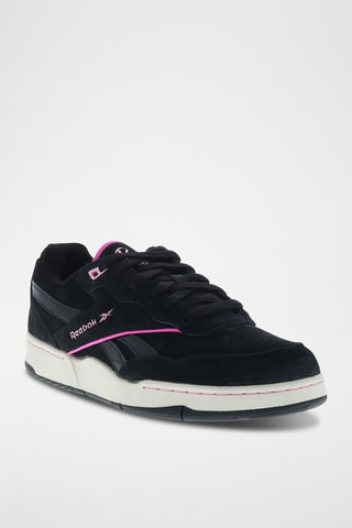 Nubuck Basketbalschoenen Barbie BB 4000 II - Zwart en Roze