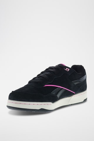 Nubuck Basketbalschoenen Barbie BB 4000 II - Zwart en Roze