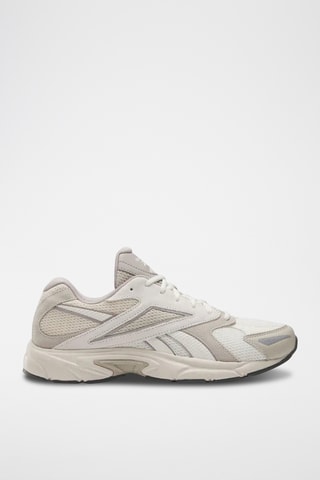 Hardloopschoenen van <b>leer</b> Road Prime - Grijs en Wit