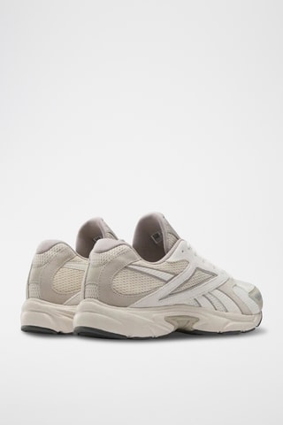 Hardloopschoenen van <b>leer</b> Road Prime - Grijs en Wit