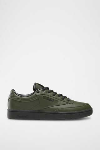 Leren Basketbalschoenen Club C 85 - Groen