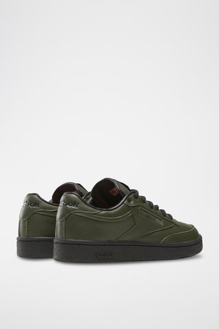 Leren Basketbalschoenen Club C 85 - Groen