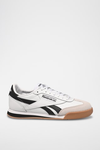 Leren Hardloopschoenen Campio XT - Wit en Zwart