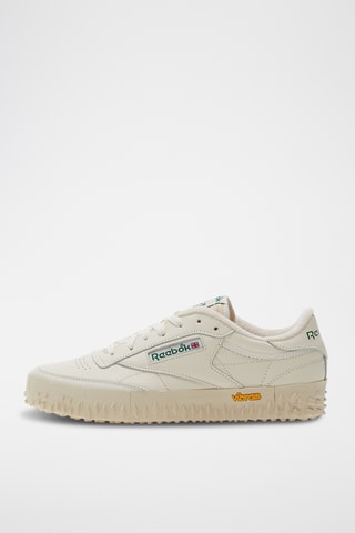 Leren Basketbalschoenen Club C Vibram - Wit