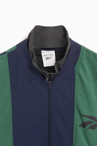 Jasje Paneled Reebok x Botter - Marineblauw en Donkergroen