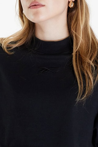 Cropped T-shirt - Zwart