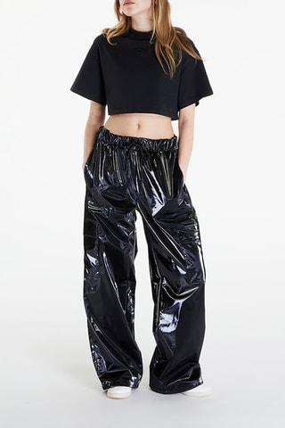 Cropped T-shirt - Zwart