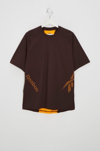 T-shirt - Bruin en Geel