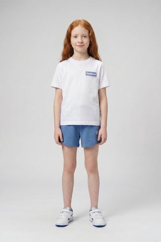 T-shirt en Short - Wit en Marineblauw