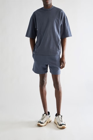 Oversized T-shirt - Blauwgrijs
