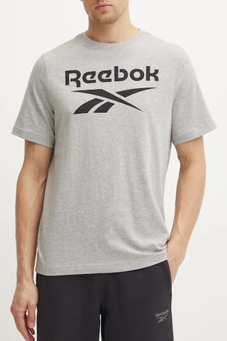 T-shirt - Gemêleerd Lichtgrijs