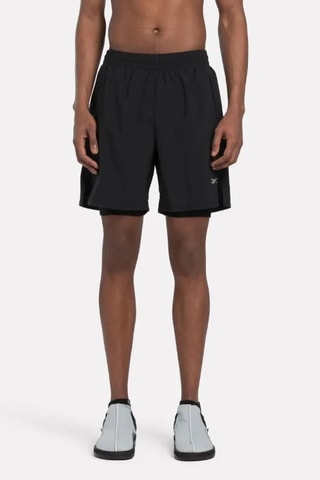 2-in-1 Runningshort - Zwart