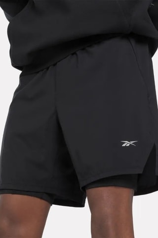 2-in-1 Runningshort - Zwart