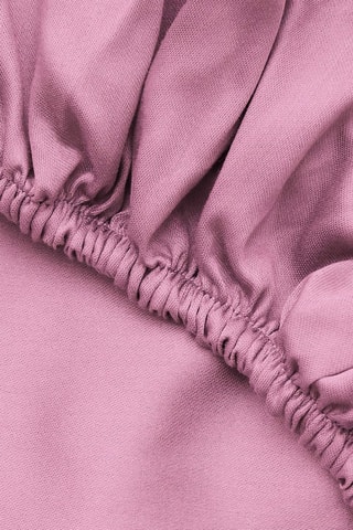 Versterkt Katoenen Hoeslaken 117g/m² - Roze