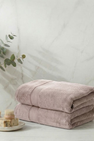 2 Douchelakens Check - Beige - 70 x 140 cm