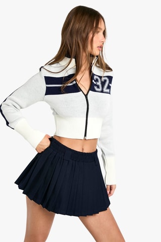 Kort Vest - Ecru
