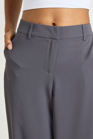 Pantalon wide legs - Anthracite