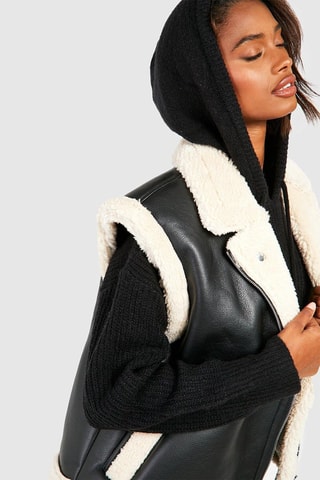 Veste sans manches - Noir