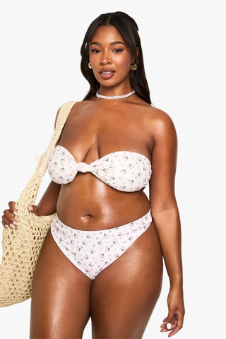 Bikinibroekje Hoge Taille - Roze