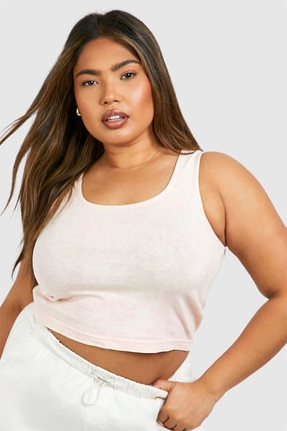 Crop top - Rose poudré
